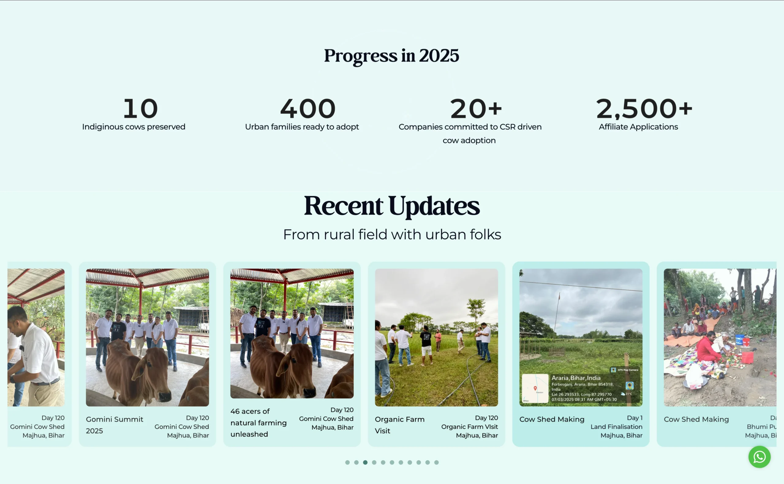 Gomini Website Development