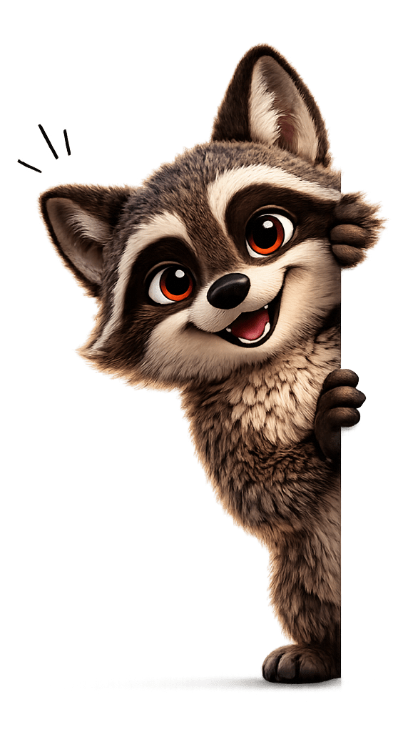 digital agency mascot representing website design and development services